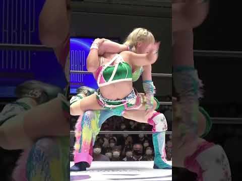 【女子プロレス】岩谷麻優の必殺技名鑑『スタンディング・ドラゴンスリーパー』！【スターダム】