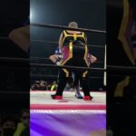 アジャコングが重すぎるビンタを荒井優希に放つもエルボードロップは荒井がなんとかかわす 東京女子プロレス「GRAND PRINCESS '23」 2023年3月18日