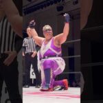 【女子プロレス】相手の技を全て受け切って重い打撃一発を返す【アジャコング】【ワールド女子プロレス・DIANA】【玉川ボール】#shorts