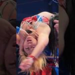 【女子プロレス】体が真っ二つになりそうなアルゼンチンバックブリーカー【尾崎妹加】【梅咲遥】【ワールド女子プロレス・DIANA】【玉川ボール】#shorts