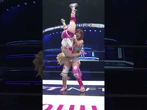 【女子プロレス】なつぽいの必殺技『フェアリング・リング』！【スターダム】