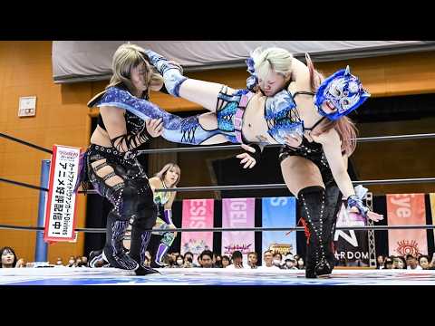 【スターダム】スターライト・キッド『(強奪されたベルトを)絶対奪い返す!』スターライト・キッド&AZM&天咲光由 vs 刀羅ナツコ&小波&琉悪夏 試合ハイライト!-5.5鹿児島大会-【STARDOM】
