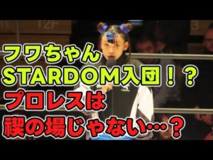 フワちゃんSTARDOM入団！「プロレスは禊の場じゃないぞ！」と怒っている人に聞いてほしい。むしろ魑魅魍魎が跋扈するプロレス界に足を踏み入れるフワちゃんは大丈夫か！？