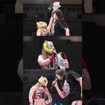 🎥【身長差31センチ差!】HANAKOが王者スターライト・キッドを煽る🔥 #スターダム #stardom #prowrestling