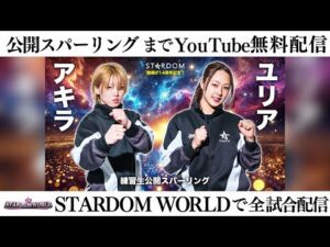【練習生公開スパーリングまで無料配信】1・23『新春ユニット対抗リーグ～優勝決定戦～』東京・新木場1stRING　※スターダムワールドで全試合配信！