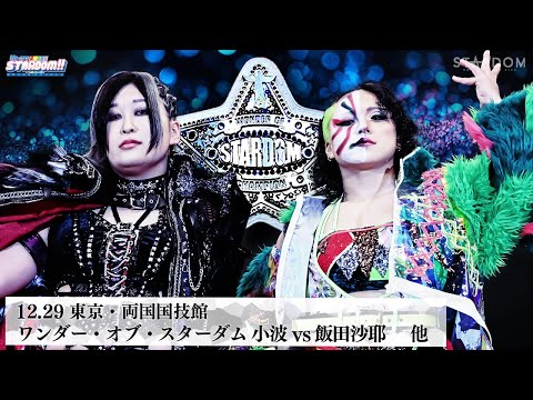 【プレミア公開】12.29両国 ゴッデス戦 BMI2000vsさくらら/ワンダー戦 小波vs飯田沙耶『We are STARDOM!!』#319【STARDOM】
