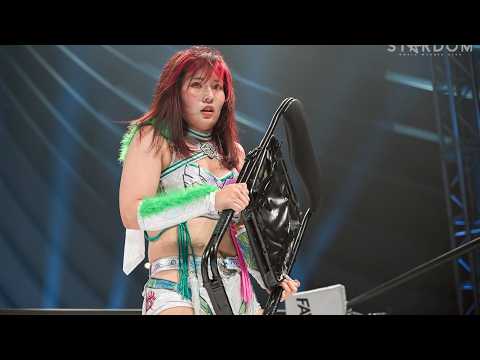【スターダム】壮麗亜美が1年の長期欠場から遂に復帰!復帰戦の相手はH.A.T.E.!壮麗亜美&レディ・C&八神蘭奈&虎龍清花 vs 上谷沙弥&渡辺桃&小波&吏南!-6.21代々木大会【STARDOM】