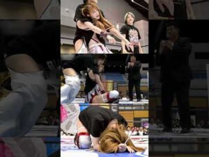 【凱旋試合なのに罰ゲーム⁉️】鹿島沙希、くじ引きの結果、絶対当たりたくなかった朱里と対角に👀💥続きはSTARDOM WORLDで