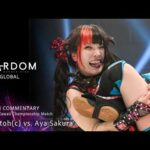 【Full Match】Maki Itoh vs Aya Sakura｜ Kawaii Of Kawaii Championship Match - English Commentary -