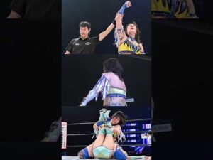 【HANAKO 白のベルト挑戦へ】ベルト挑戦権争奪 スターダムランブルで見事勝利したHANAKOが白のベルトに挑戦‼️5.21 後楽園ホールでタイトルマッチが決定❣️