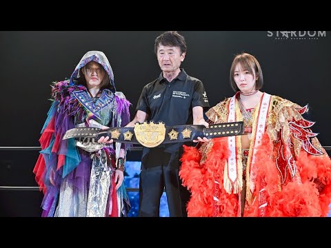 【スターダム】朱里 vs Sareee IWGP女子選手権試合 試合ハイライト!-6.21代々木大会-【STARDOM】